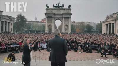 Powerful RFK Jr. In Milan Italy
