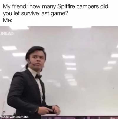 Camping = bad