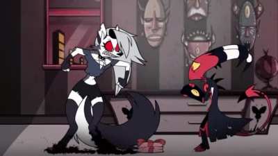All horny people and furries aside, Loona is actually an aggressive character 😂. Shes my favorite character tho 😅
