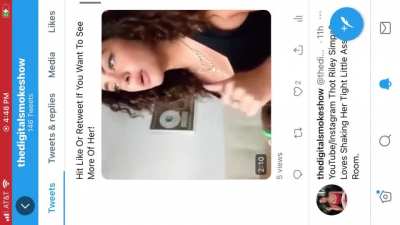 YouTu<wbr>be/In<wbr>stagr<wbr>am Baddie Riley Simps0n Nude Leaks! Twitt<wbr>er:@t<wbr>hedig<wbr>itals<wbr>h