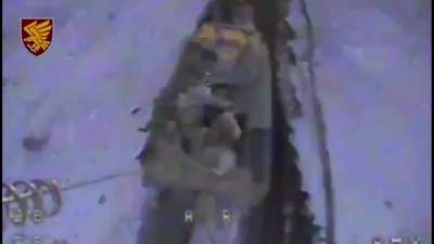 Ukrainian drone attacks on Russian armored vehicles in Avdiivka area which resulted in the destruction of several vehicles