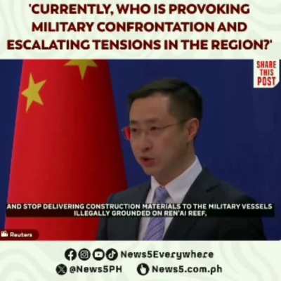 WATCH: China Foreign Ministry issues latest statement regarding West Philippine Sea dispute