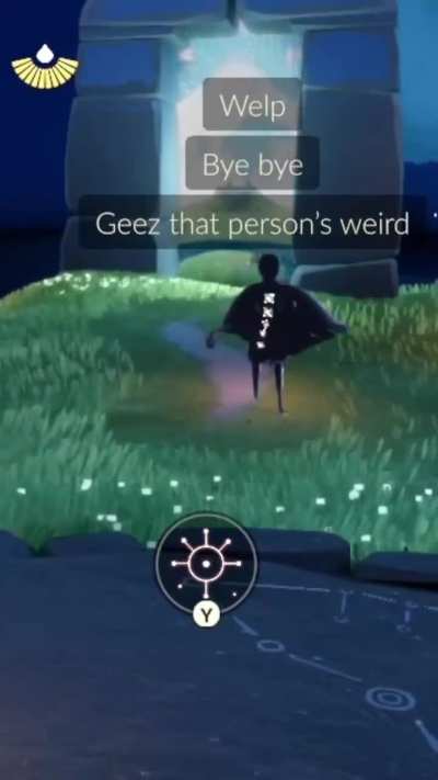 Golden Wasteland's social space is that way, dude..