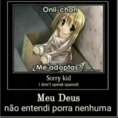 Ai don espik espanish😔