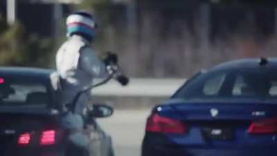 BMW invented Mid-Drift Refueling just to reclaim its record for world's longest drift.