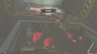 Got a falling finisher as Loba, thought it looked pretty sick!