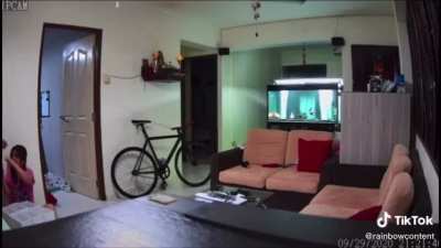Singaporean kid slaps and abuses own mother at home caught on camera
