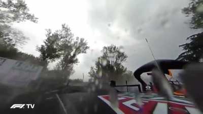 360&deg; angle view from Verstappen's start