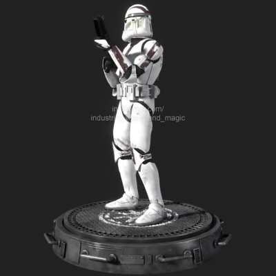 Revenge of the Sith style 87th sentinel corps clone model