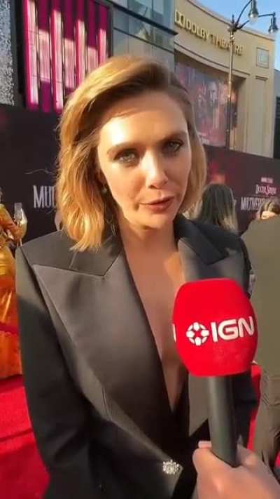 In Black Dress