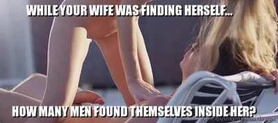 "I had to find myself after an abusive relationship" your wife said...you started to wonder...