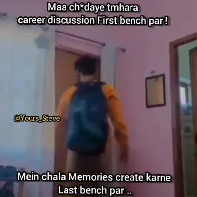 Back Benchers assemble