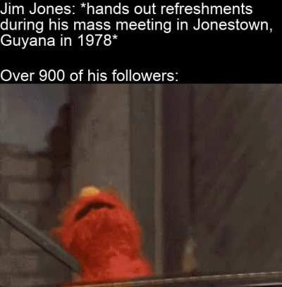 Drink the Kool-Aid! Oh yeah!