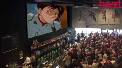 all Evangelion fans when they saw Rei smile for the first time