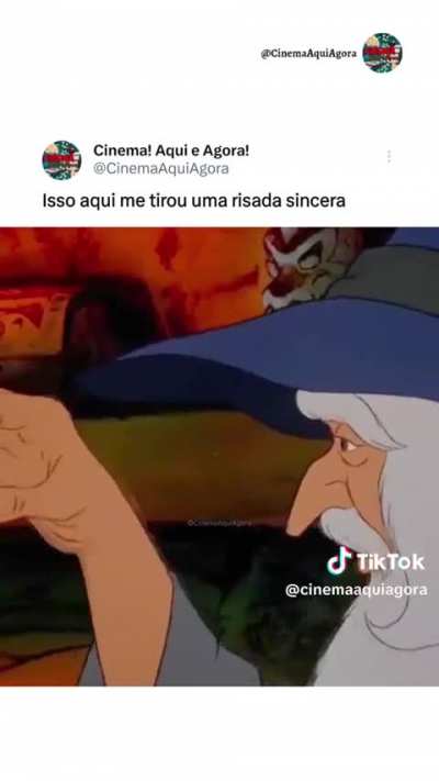 Mas o que &eacute; isso Gandalf 👀❔