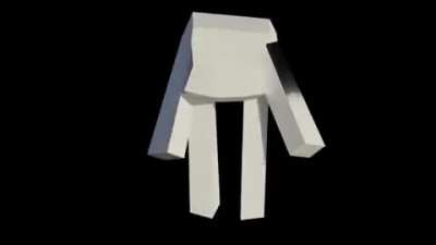 [A] I made this lil cube guy in blender