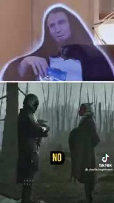 When Anakin &amp;amp; Obi Wan find out Ahsoka is still alive ..