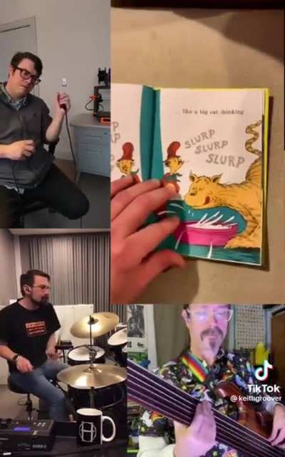 Rapping “Mr. Brown Can Moo!”, TikTok Musical Jenga