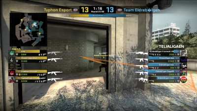 So this happened in a match today...