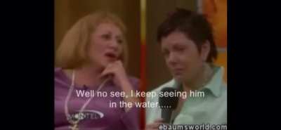“Psychic” tells a woman whose boyfriend died on 9/11 that he drowned