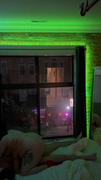 The public loves watching us fuck