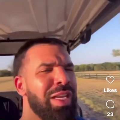 New Drake accent unlocked lmaoo 🤣😭😭. Y&rsquo;all think Drake should give us a country album ?? 