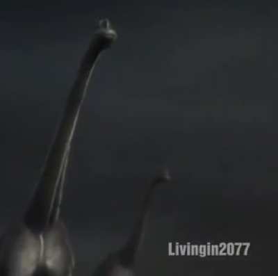 Sad dinosaur
