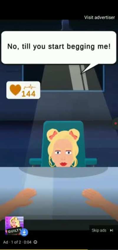 Why would you use that as your advertisement?