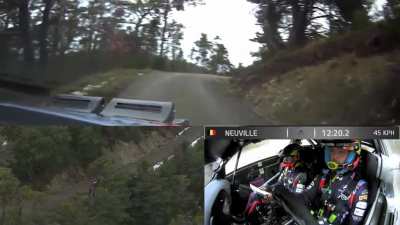 Rallye Monte-Carlo 2021: Onboard Multicam - Neuville spins - SS5 Montauban-sur-l'Ouv&egrave;ze - Villebois-les-Pins 1