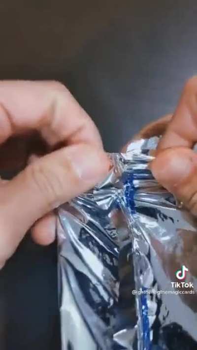 Opening booster packs