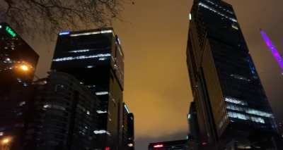 sky in docklands today