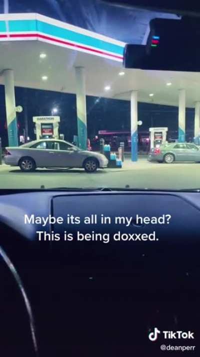 All of this guys TikToks are him filming random cars and claiming they&rsquo;re &ldquo;stalking&rdquo; him. He keeps asking for &ldquo;Project Veritas&rdquo; to protect him and dox these people