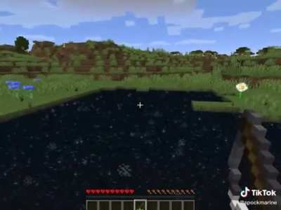 Fishing from an end lake