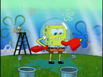 I have illegally downloaded spongebob episodes 