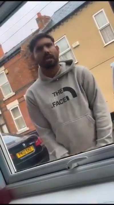 Pervert jerks off at woman through her window while being filmed.