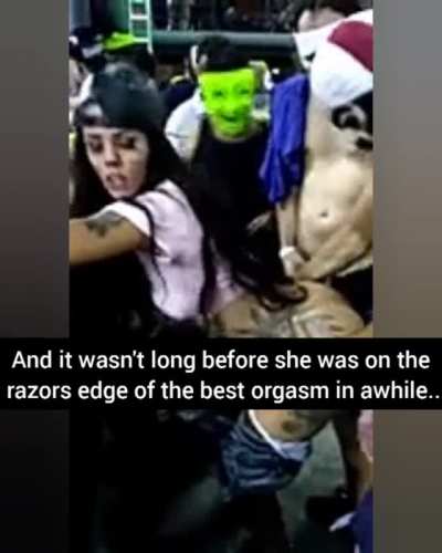 Festival sluts do run a risk of banging someone they know