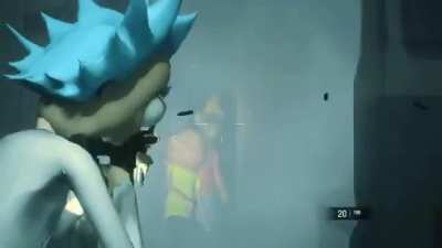 Resident Evil Rick & Morty mod