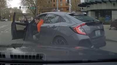 Driver Gets Cut Off, Which Leads To Road Rage
