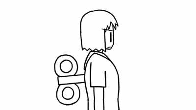 I animated Nano spinning to the "Human After All" meme