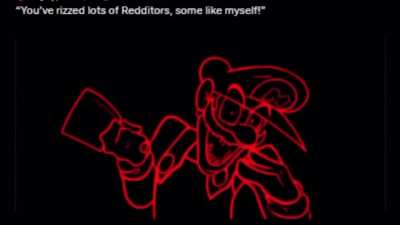 &ldquo;It&rsquo;s-a me, THE RIZZLER!&rdquo; - M