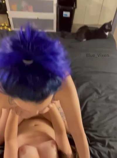Message me “Redd<wbr>itCat<wbr>” on my OnlyFans for the freeee full video sent to your inbox.. I didn’t know my cat was watching sorry 🙈