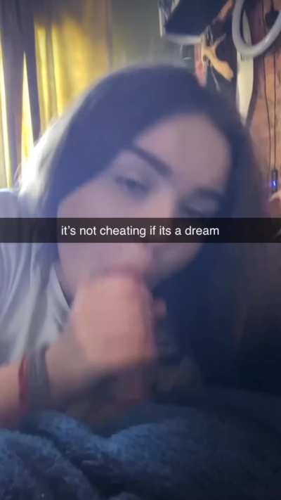It&rsquo;s not cheating babe I swear you&rsquo;re just dreaming