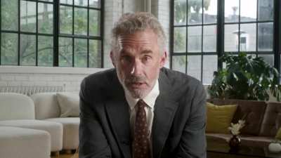 Jordan Peterson tries to stay calm