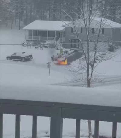 When Shoveling the Driveway Will Take Too Long...