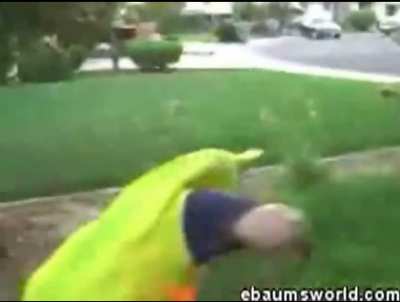 Rubbing alcohol on your body and lighting it seems fun