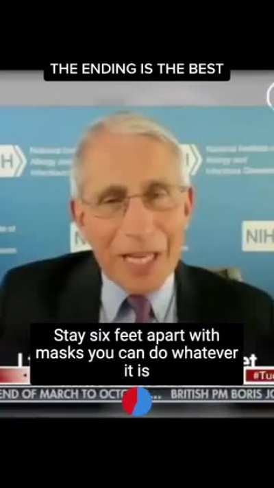 "Listen to Dr. Fauci"
