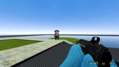 Turned my cursed "Chonkbert" meme into a GMod nextbot.