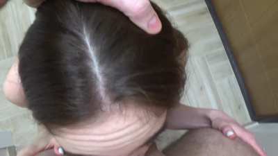 Pov Very Deep Blowjob and Throatpie - Sladkislivki