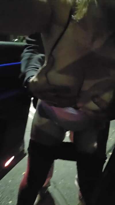 Found a Hot Stranger at the Bar to fuck Tiffani right in the parking lot of a bashas!