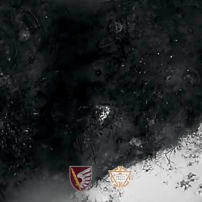 Night work by the Ukrainian "Perun group" of the 79 ODSHBr. Novomykhailivka